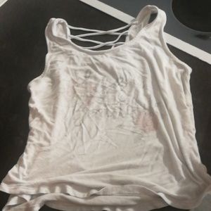 White tank top